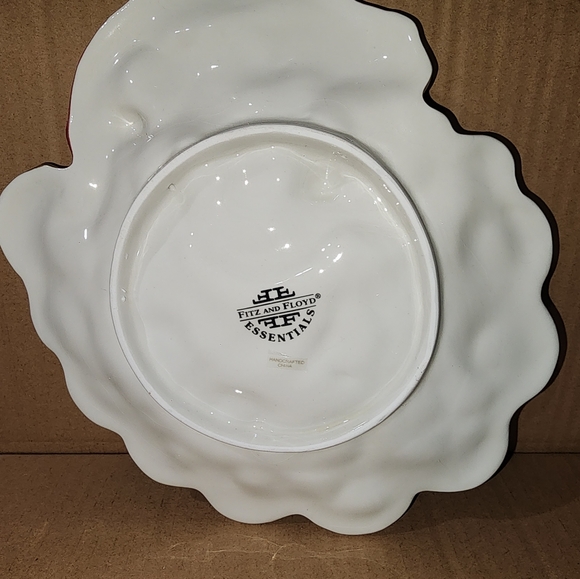 Fitz and Floyd Santa plate - Picture 2 of 4